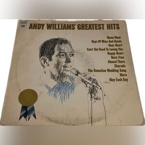 Andy Williams Greatest Hits Vinyl Album